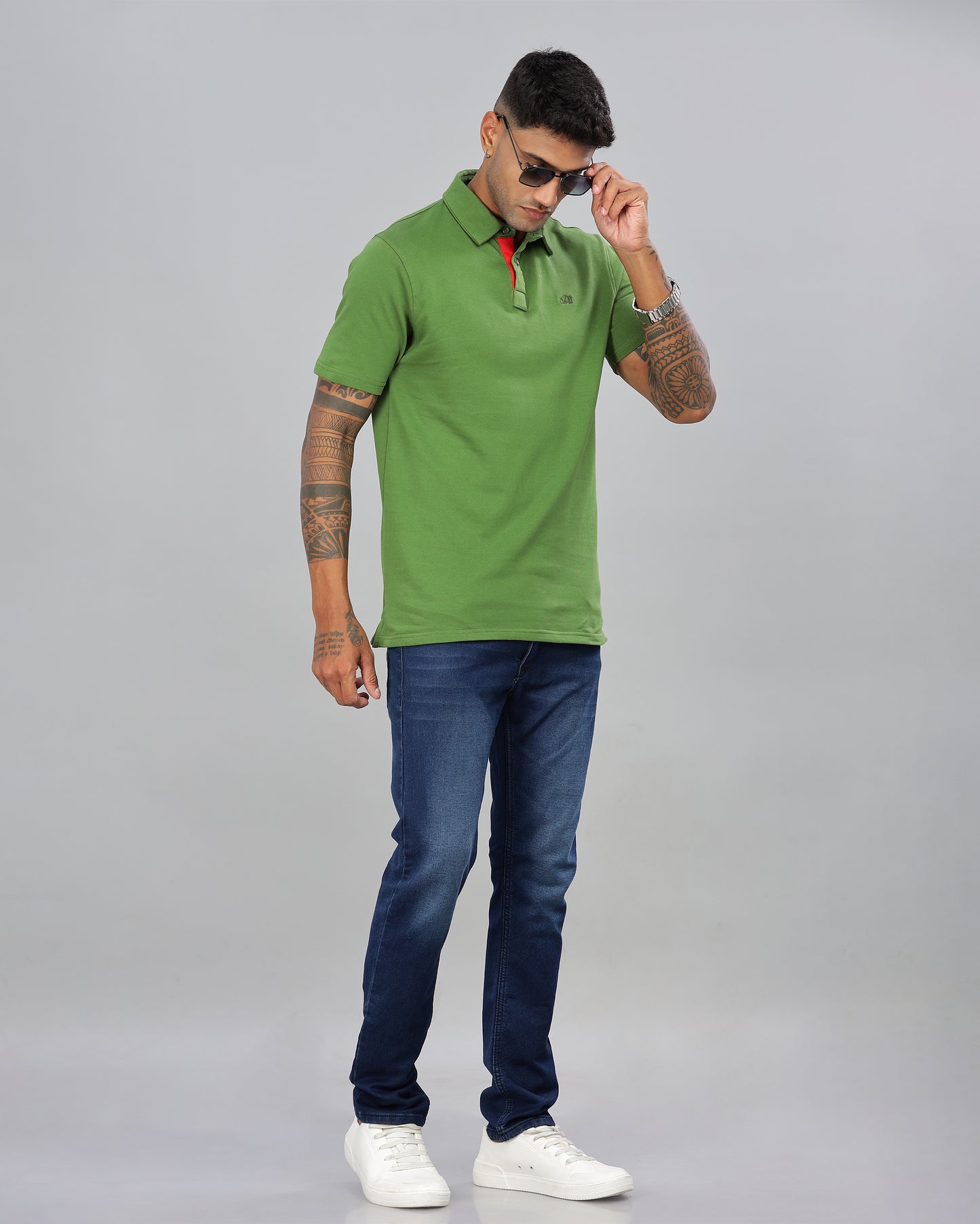 Olive Green | Classic Slim Polo