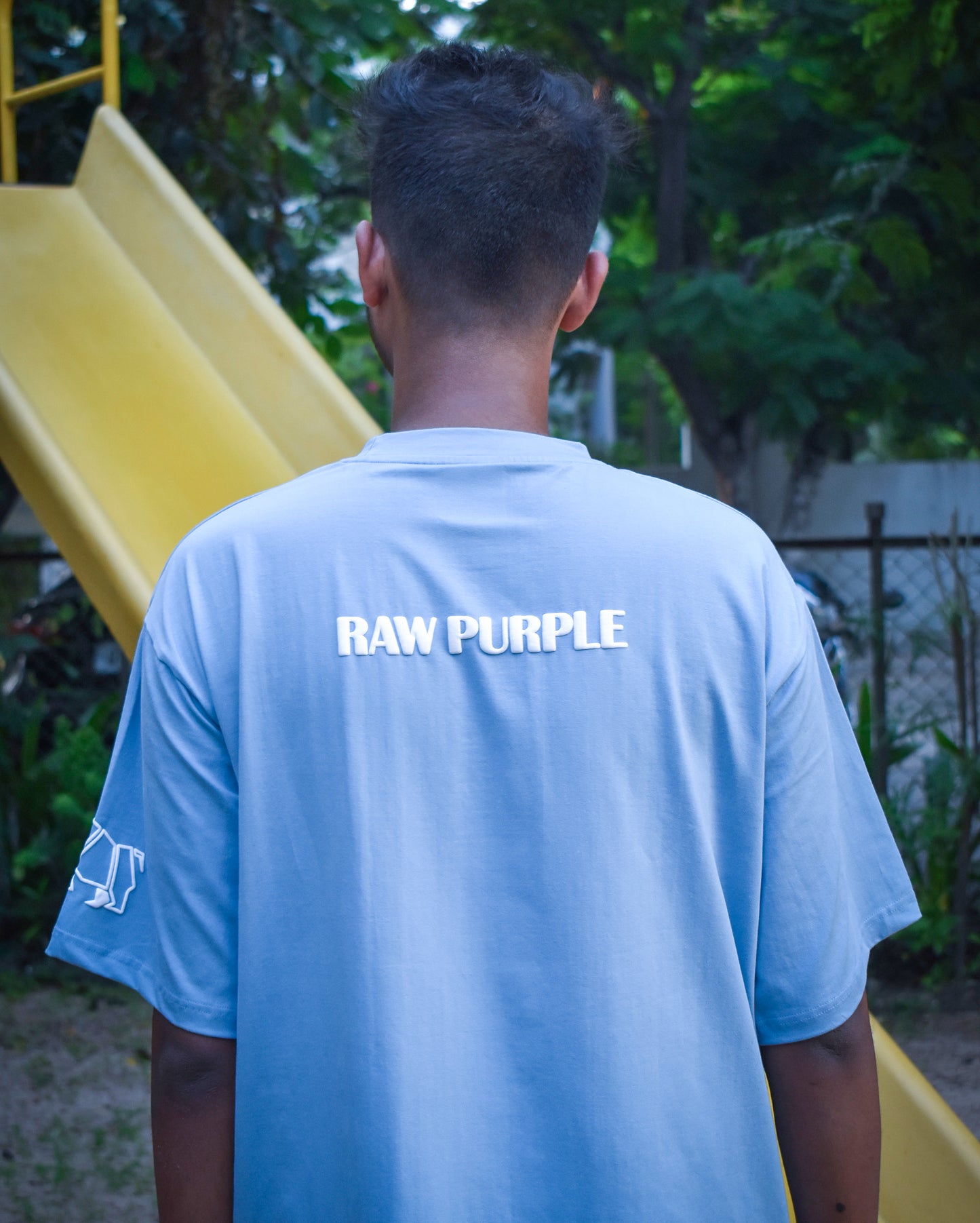 Collard Blue 'Snoopy' Tee | Unisex Oversized T-Shirt