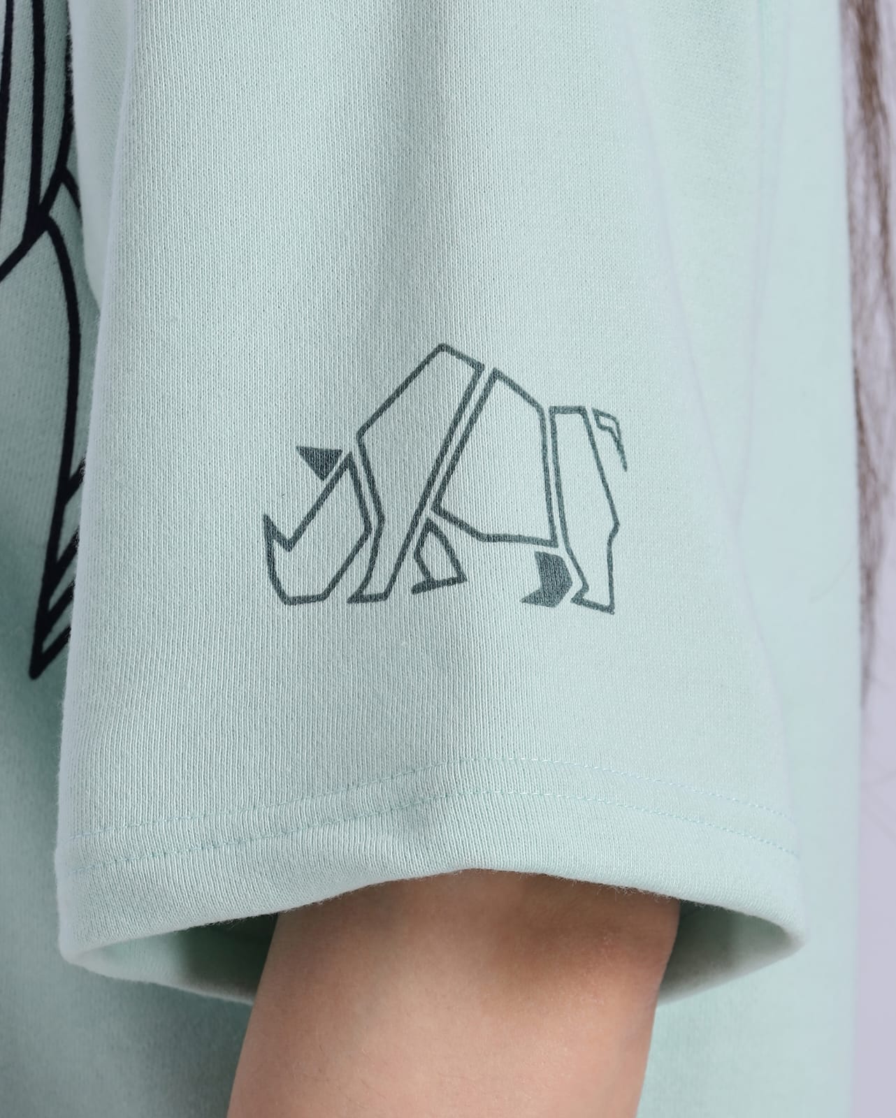 Light Blue " Wabi Sabi Tee" | Unisex Oversize T-Shirt