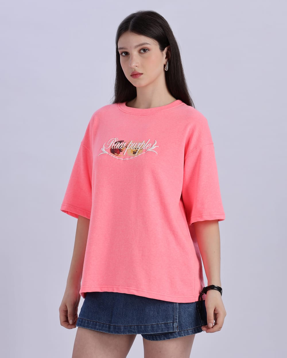 Deep Pink " Creation Tee" | Unisex Oversize T-shirt