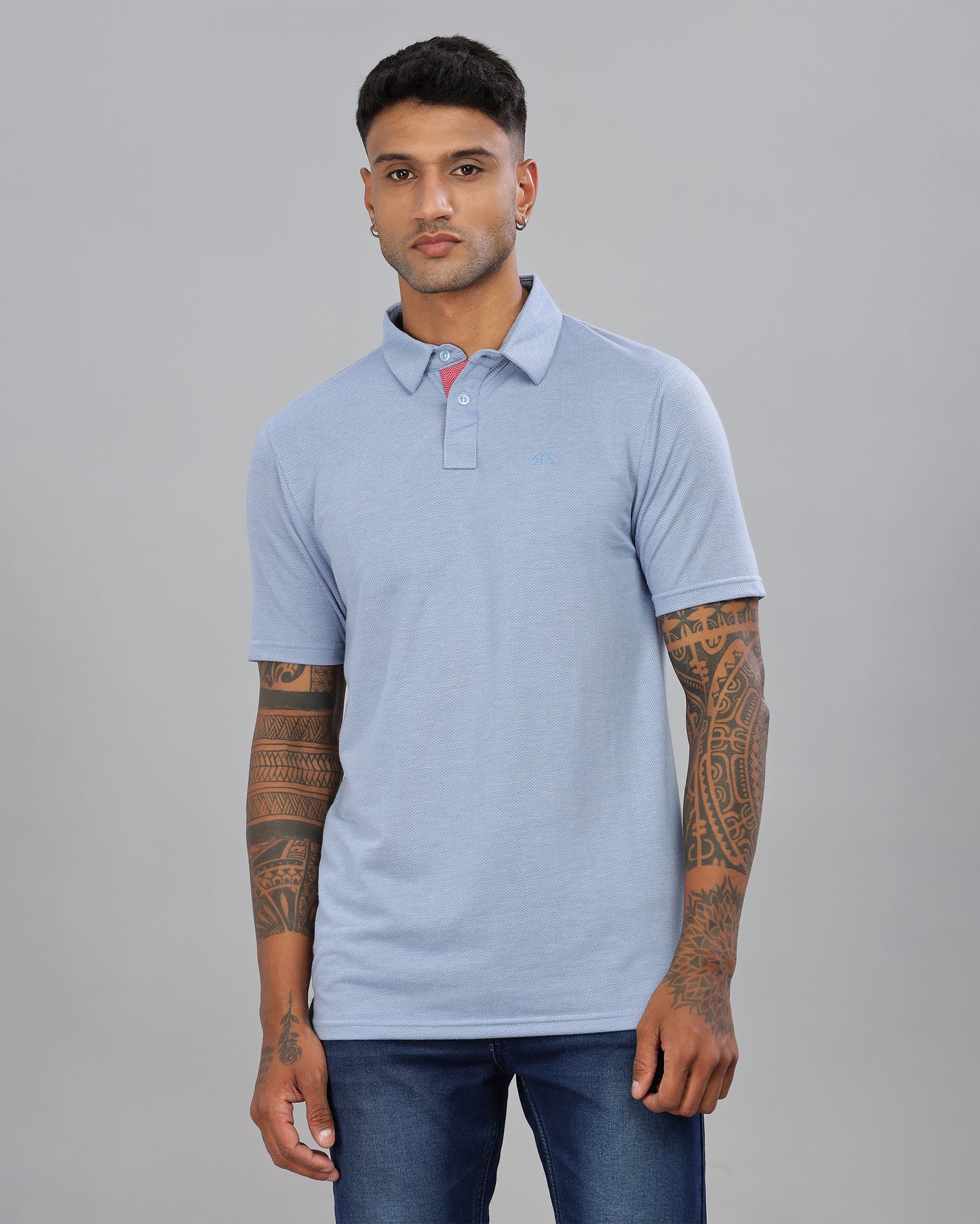 Maya Blue | Classic Slim Polo