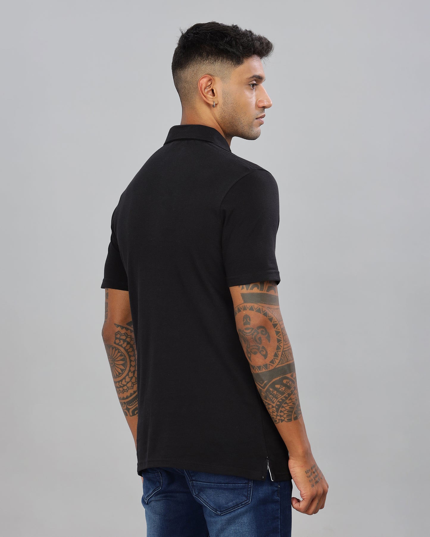 Black | Classic Slim Polo