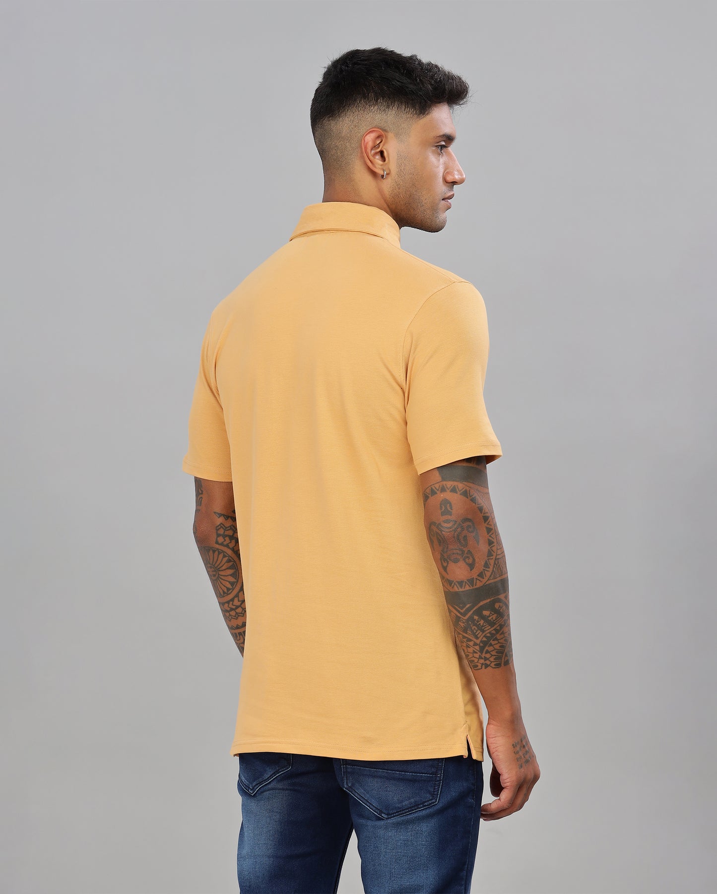 Buff Beige | Classic Slim Polo