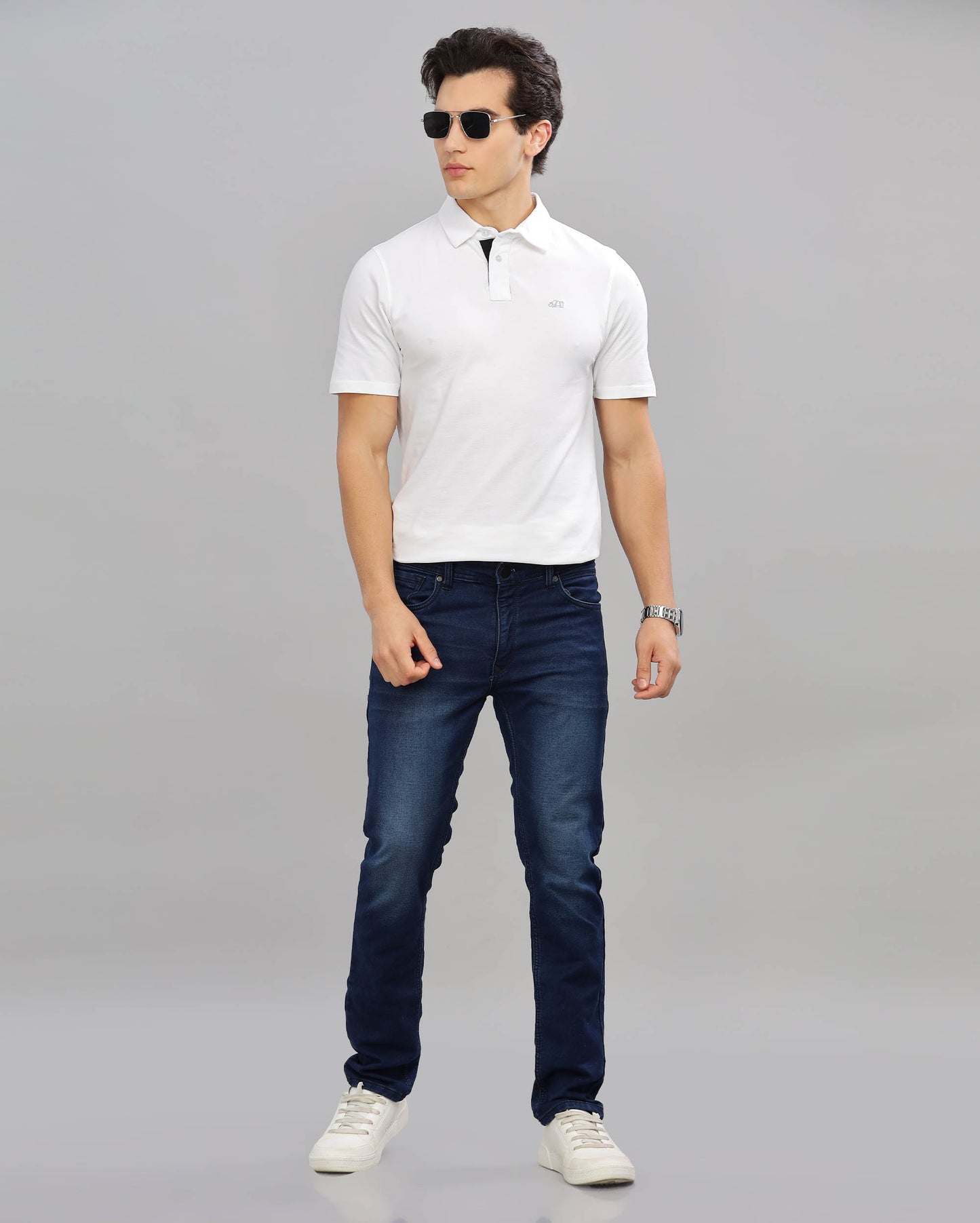 White | Classic Slim Polo