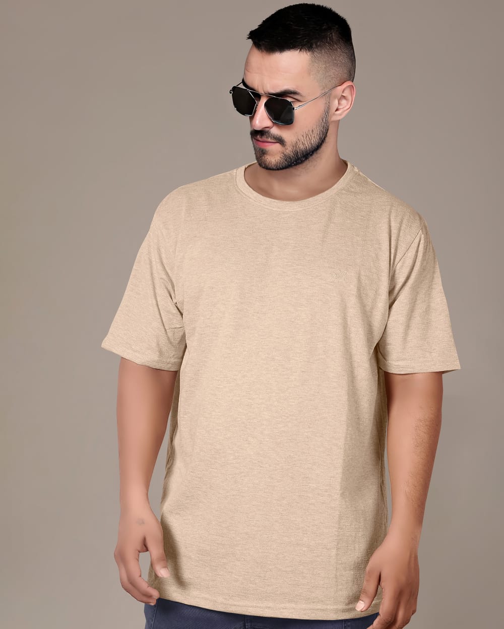 Beige | Regular Fit Unisex Tshirt