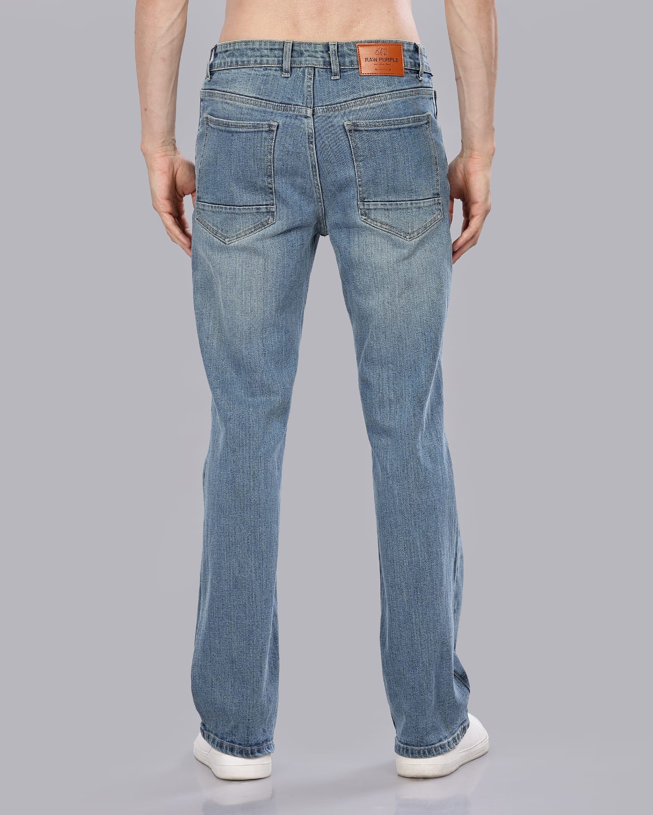 Light Blue Men's Bootcut Denim