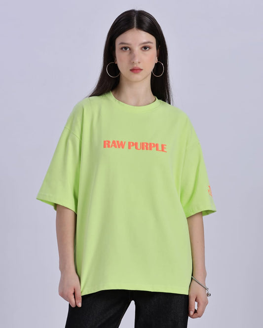 Neon Green " 1980's Tee" | Unisex Oversize T-Shirt